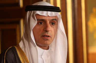 Saudi foreign minister Jubeir: talk of political solution