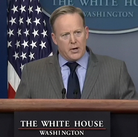 Compulsive liar: White House spokesman Sean Spicer