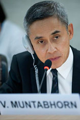 Law professor Vitit Muntarbhorn