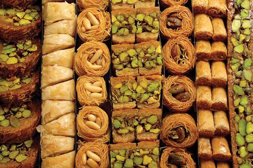 Varieties of baklawa