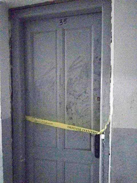 Sealed: the door to Belalta's room
