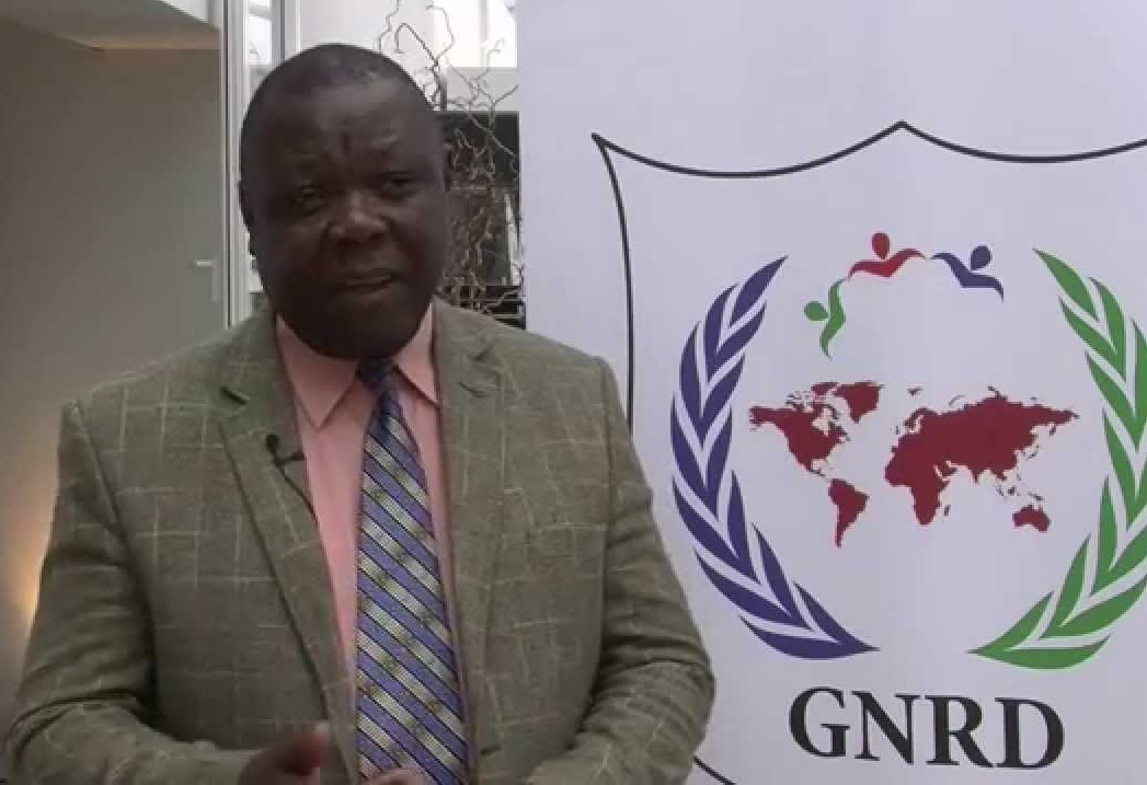 Joseph Chilengi at a GNRD event