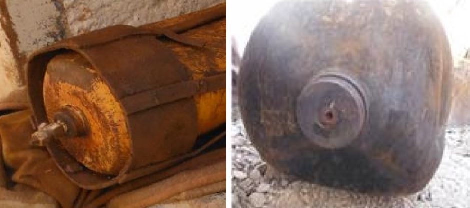 The two cylinders implicated in the Douma attacks