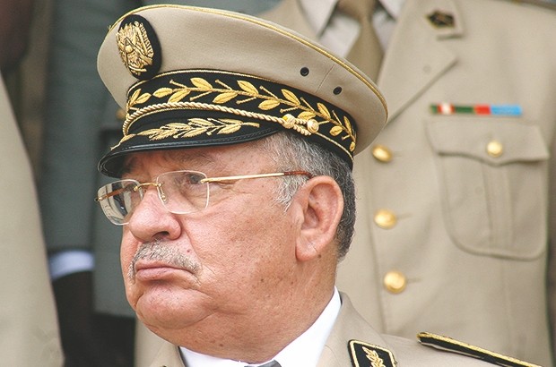 Army chief of staff Gaïd Salah: called quick for decision on presidential election