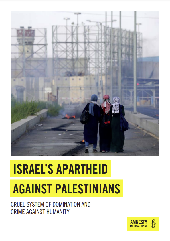 Amnesty report on apartheid