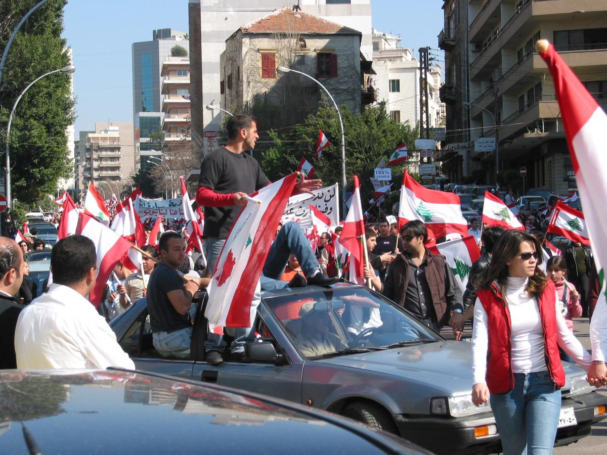 2005: Protests in Lebanon led to Syria withdrawing its troops