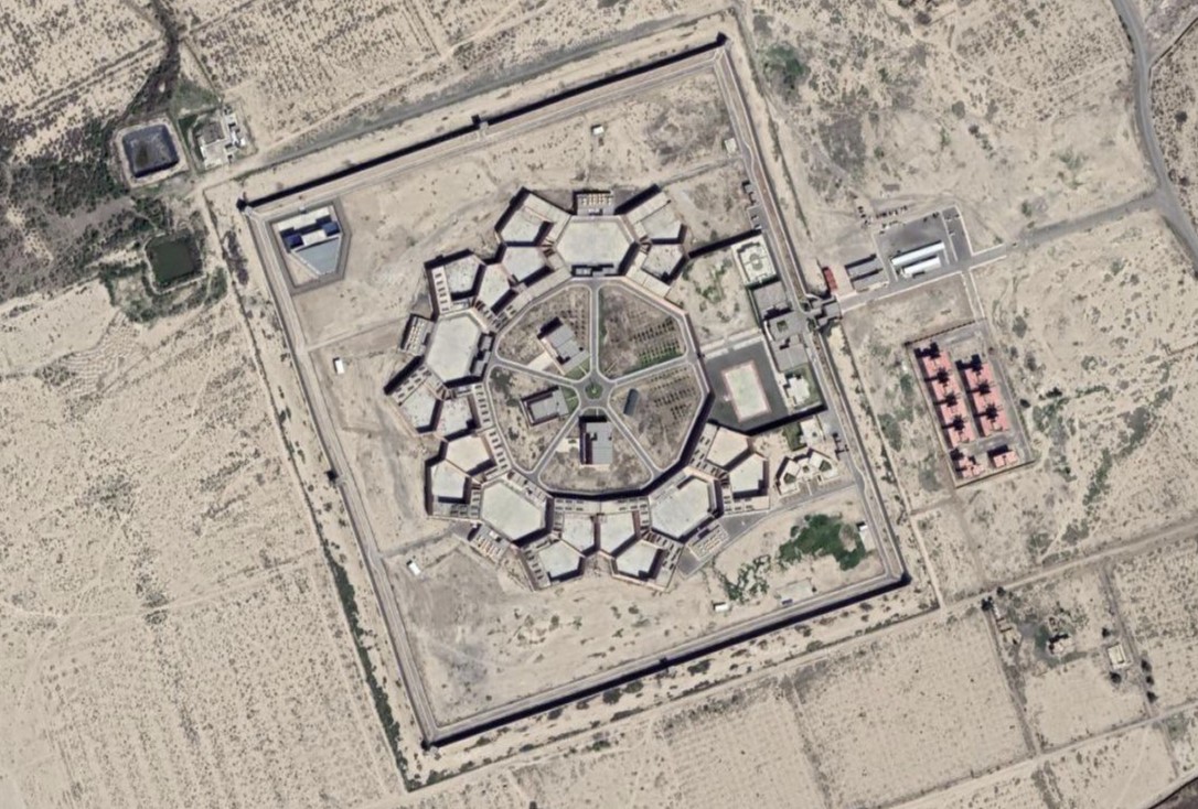 Satellite view of Loudaya prison