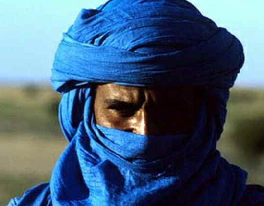 The male burqa: a tuareg man